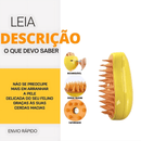 Escova a Vapor Recarregável <br> Higieniza e Remove Pelos