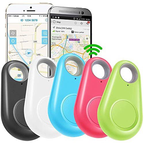 GPS Rastreador Pet Localizador Mini Anti Perda Bluetooth App - ShopPatinhas