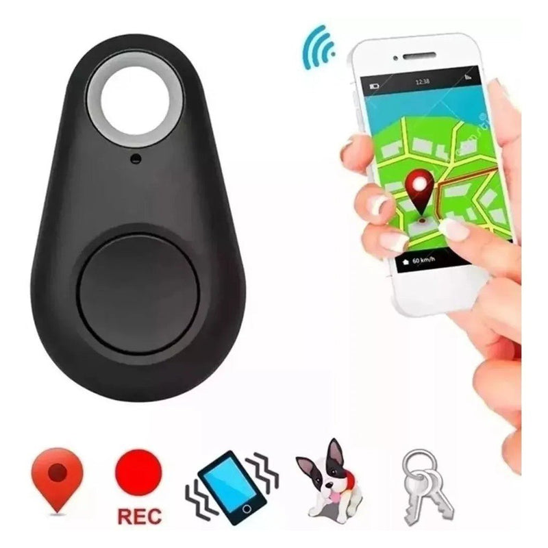 GPS Rastreador Pet Localizador Mini Anti Perda Bluetooth App - ShopPatinhas