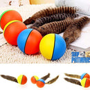 Bola Eletrônica Interativa <br> Doninha Inteligente 3 em 1 <br> Gira Automaticamente - ShopPatinhas