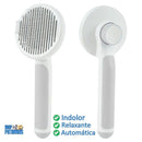 Escova Rasqueadeira Profissional<br> Botão Autolimpante 1 Click <br> 🔥 DESCONTO BLACK DECEMBER <br> Utilize em Cães & Gatos - ShopPatinhas