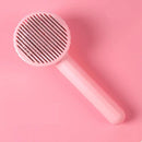 Escova Rasqueadeira Profissional<br> Botão Autolimpante 1 Click <br> 🔥 DESCONTO BLACK DECEMBER <br> Utilize em Cães & Gatos - ShopPatinhas