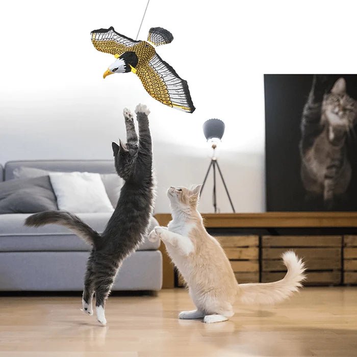 Pássaro Eletrônico Interativo <br> Brinquedo Inteligente 2 em 1 - ShopPatinhas
