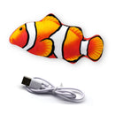Peixinho Inteligente Original <br> Brinquedo Interativo Pets <br> Recarregável via USB - ShopPatinhas